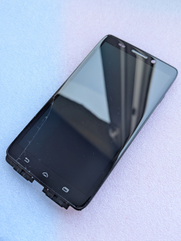 Cracked Lcd Mototorola 1080