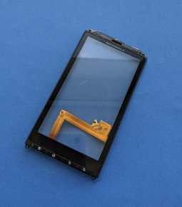 Сенсор Motorola Droid X у чорній рамці
