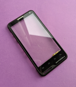 Сенсор у рамці Motorola Motoluxe (XT615) чорний