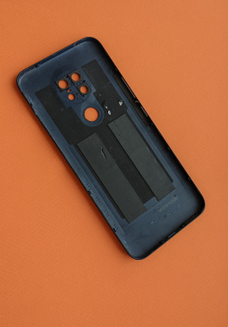 Крышка задняя Nokia C5 Endi синяя (B-сток) оригинал с разборки - фото 2