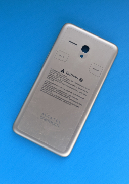 Задня кришка Alcatel One Touch Pop 3 5054 срібляста А-сток
