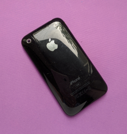 Кришка (корпус) Apple iPhone 3g B-сток чорний