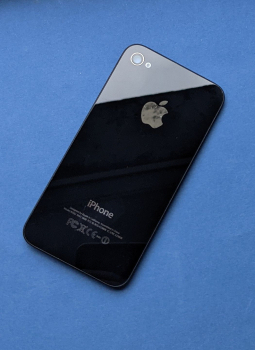 Кришка Apple iPhone 4 GSM чорна А-сток