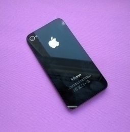 Кришка Apple iPhone 4s чорна (А сток)
