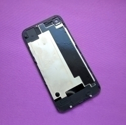 Крышка Apple iPhone 4s чёрная (А сток) - фото 2