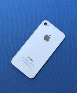 Кришка Apple iPhone 4s Б-сток біла оригінал