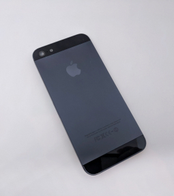 Кришка (корпус) Apple iPhone 5 (A-сток) чорний