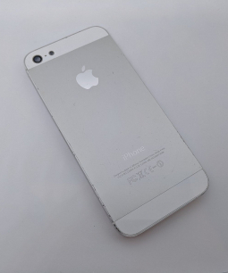 Корпус кришка Apple iPhone 5 C-сток срібло