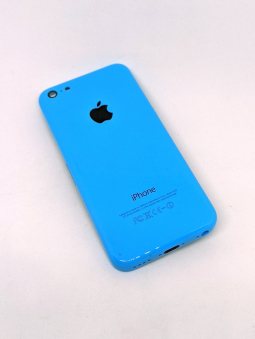 Кришка (корпус) Apple iPhone 5c синя А-сток