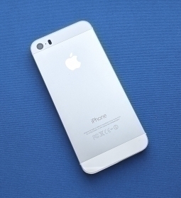 Крышка корпус Apple iPhone 5s (А сток) серебро