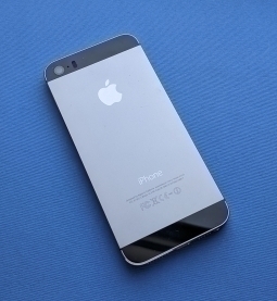 Крышка корпус Apple iPhone 5s (B сток) серая