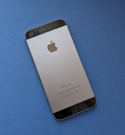 Крышка Apple iPhone 5s space gray корпус А-сток