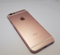 Кришка Apple iPhone 6s корпус рожевий (С-сток) рожевого золота