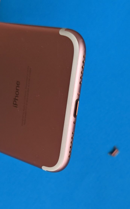 Корпус (крышка) Apple iPhone 7 розовый C-сток (rose gold) - фото 3