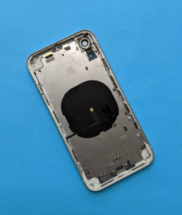 Корпус Apple iPhone XR крышка белая B-сток - фото 2