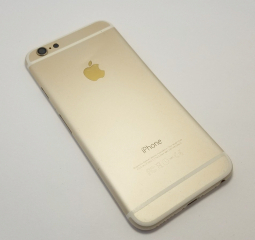 Кришка (корпус) Apple iPhone 6 Gold B-сток золотий