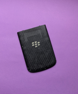 Кришка BlackBerry Q10 з кевлару з розбірки C-сток