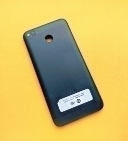 Кришка Xiaomi Redmi 4x (Оригінал) чорний корпус