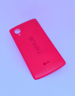Кришка Google Nexus 5 рожева А-сток