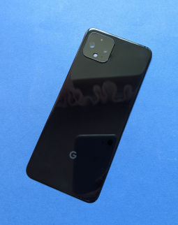 Кришка Google Pixel 4 зі склом камери чорна B-сток