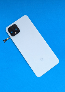 Кришка Google Pixel 4 зі склом камери біла А-сток