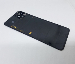 Крышка Google Pixel 4 XL со стеклом камеры чёрная А-сток - фото 2