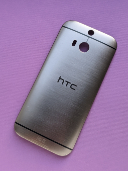 Кришка HTC One M8 B-сток корпус сірий