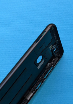 Крышка Huawei Y9 (2018) корпус со стеклом камеры А-сток чёрный - фото 4