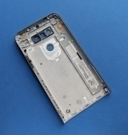 Крышка задняя LG G5 стекло камеры (А сток) серая - фото 2