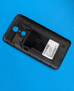 Кришка задня LG K20 V (VS501) чорна (А-сток) оригінал - фото 2