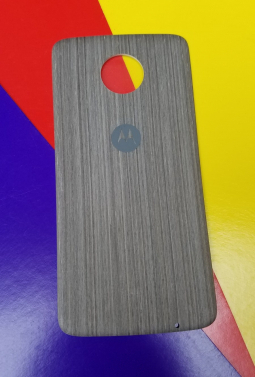 Крышка мод Motorola Moto Z2 Force дерево светлая (А-сток)