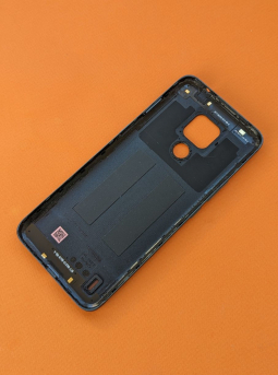 Кришка Motorola Moto E7 сіра (B-сток) оригінал з кнопками - фото 2