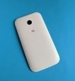 Кришка Motorola Moto E біла (А-сток)