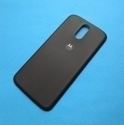 Кришка Motorola Moto G4 Plus чорна Б-сток