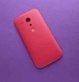 Кришка Motorola Moto G червона
