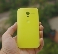 Кришка Motorola Moto X жовта