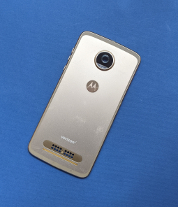 Корпус Motorola Moto Z2 Play крышка А-сток золото