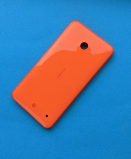 Кришка Nokia Lumia 630 / 635 помаранчева оригінальна B-сток
