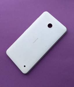Кришка Nokia Lumia 630 / 635 біла оригінал С-сток