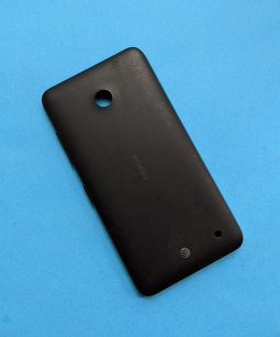 Кришка Nokia Lumia 630 / 635 чорна А-сток