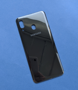 Кришка Samsung Galaxy A20 (2019) a205f чорна А-сток