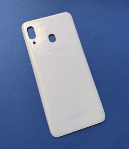 Кришка Samsung Galaxy A30 2019 А-сток біла
