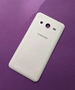 Кришка Samsung Galaxy Core 2 G355 біла А-сток