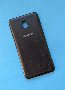 Кришка (корпус) Samsung Galaxy J7 2018 чорна С-сток