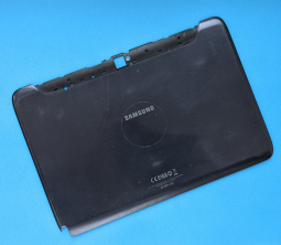 Кришка задня Samsung Galaxy Note 10.1 N8000 сіра (B-сток)