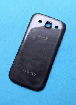 Кришка Samsung Galaxy S3 темно-синяя Б-сток