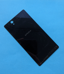 Кришка задня Sony Xperia Z c6603 чорна С-сток