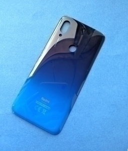 Кришка Xiaomi Redmi 7 синя А-сток