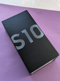 Empty Box Samsung Galaxy S10