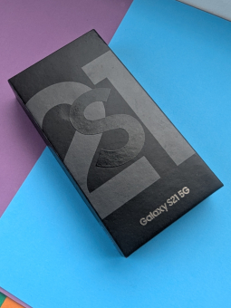 Empty Box Samsung Galaxy S21